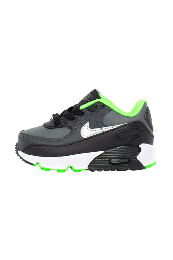 Toddler's Nike Air Max 90 LTR Black/Chrome-Dk Smoke Grey (CD6868 016) - 5