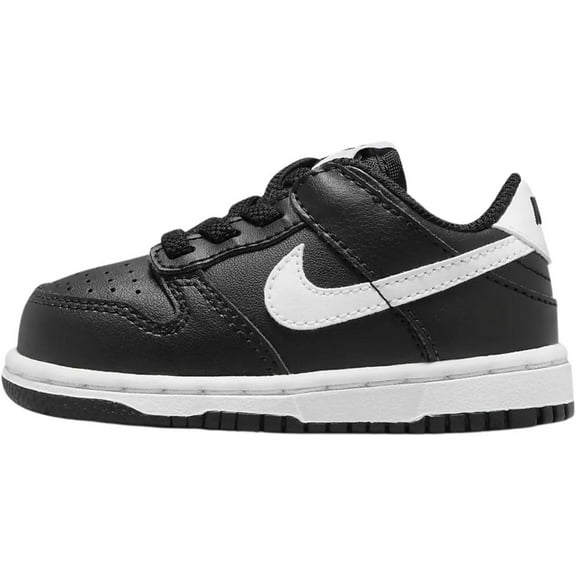 Toddler's Nike Dunk Low Black/White-Black-White (FD1233 001) - 5