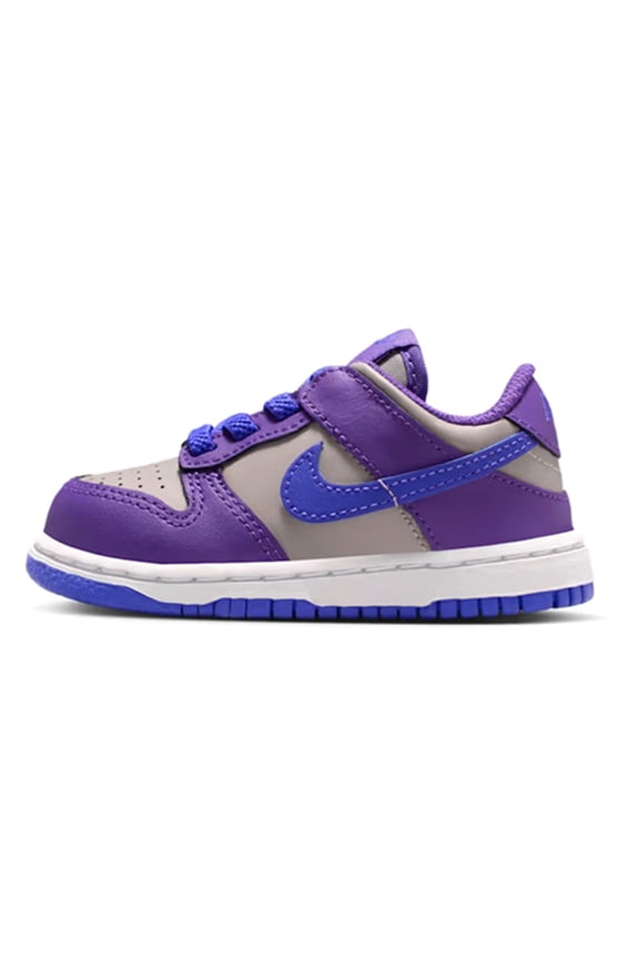 Toddler's Nike Dunk Low College Grey/Persian Violet (FB9107 007) - 10