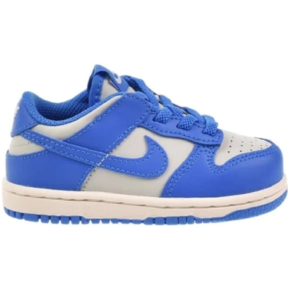 Toddler's Nike Dunk Low Light Silver/LT Photo Blue (FB9107 004) - 4
