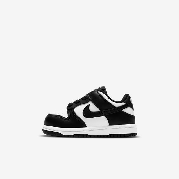 Nike Dunk Low White / Black - White CW1589-100 Toddler Size 4