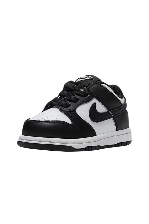 Dunk Low White / Black - White CW1589-100 Toddler Size 8