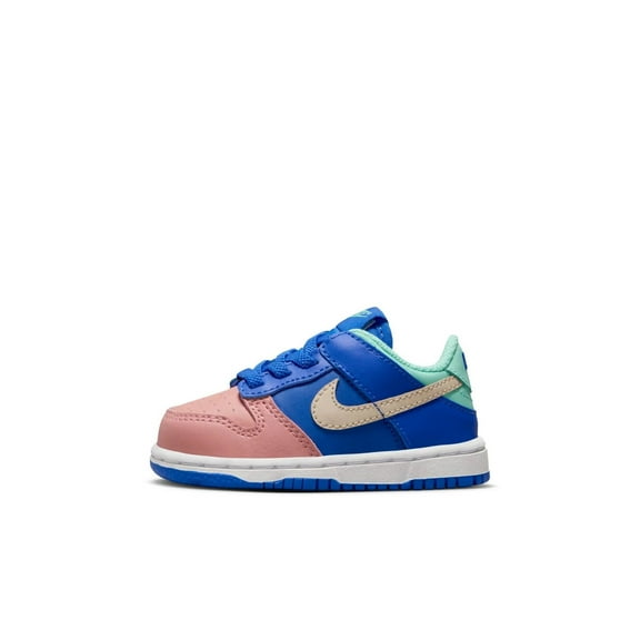 Toddler's Nike Dunk Low SE "Salmon Toe" Hypr Royal/Snddrift (FD8271 400) - 8