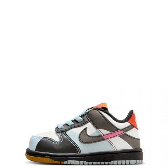 Toddler's Nike Dunk Low SE Summit White/LT Armory Blue (FN0029 100) - 4