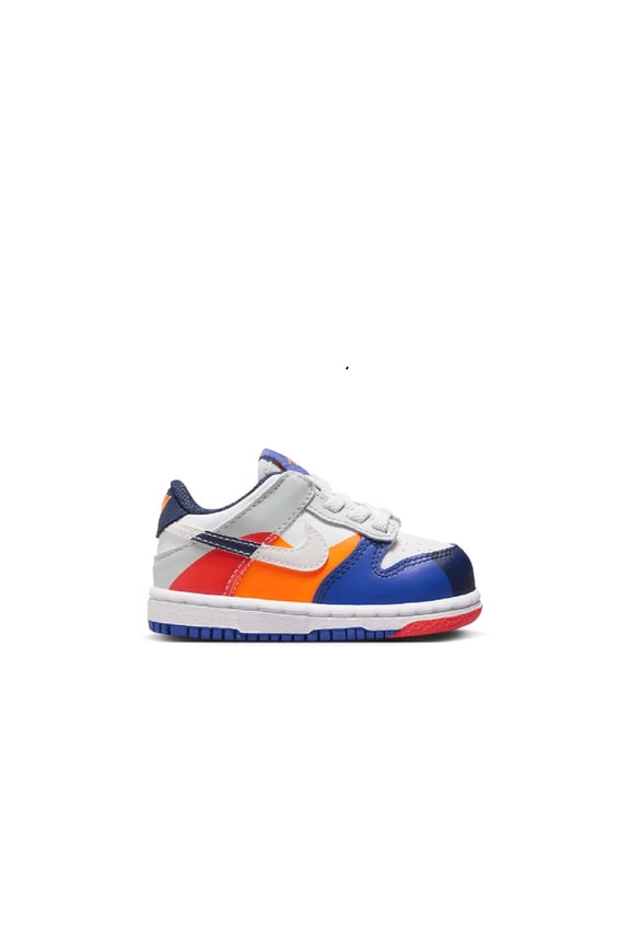 Toddler's Nike Dunk Low SE White/White-Light Silver (FV2964 100) - 6