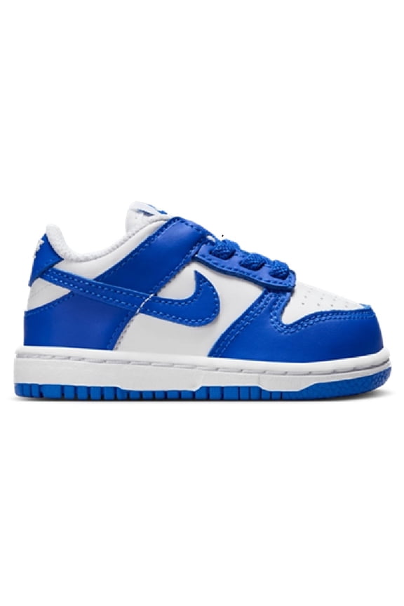 Toddler's Nike Dunk Low White/Concord-University Red (FB9107 106) - 7