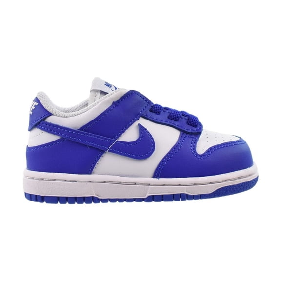 Toddler's Nike Dunk Low White/Hyper Royal-Hyper Royal (FB9107 131) - 6