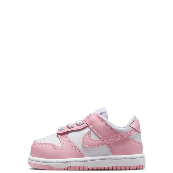 Toddler's Nike Dunk Low White/Med Soft Pink-White (FB9107 125) - 3