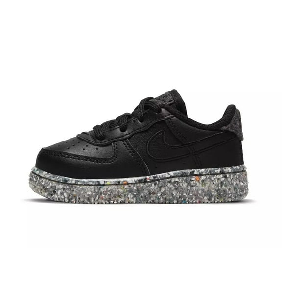 Toddler's Nike Force 1 KSA Black/Black-Metallic Silver (DB4587 001) - 5