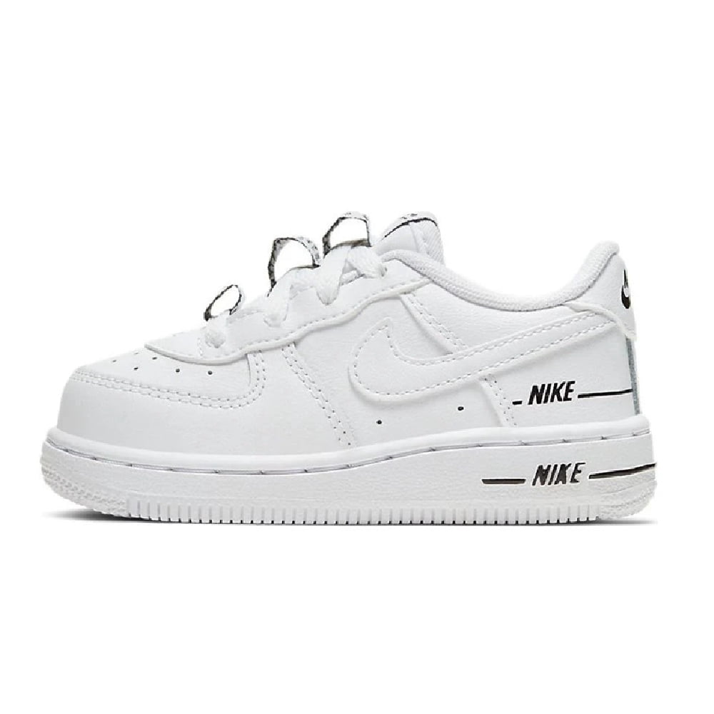 Toddler's Nike Force 1 LV8 3 White/White-Black (CW0986 100) - 3 - Walmart.com