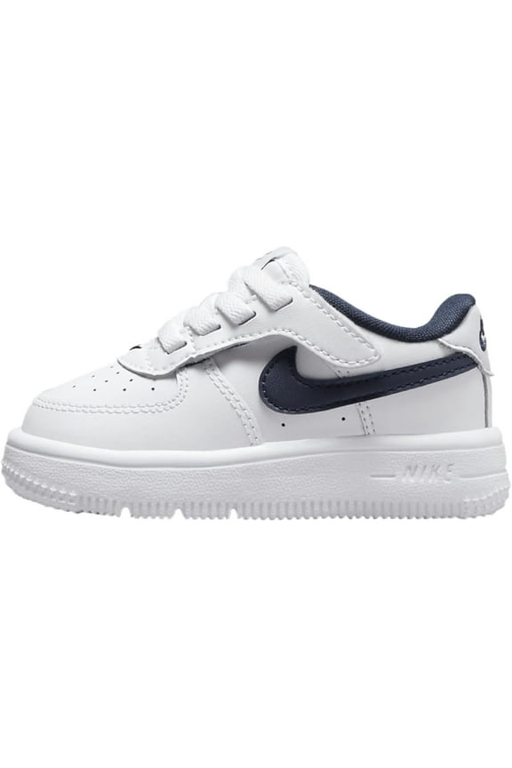 Toddler's Nike Force 1 Low Easyon White/Midnight Navy (FN0236 104) - 7