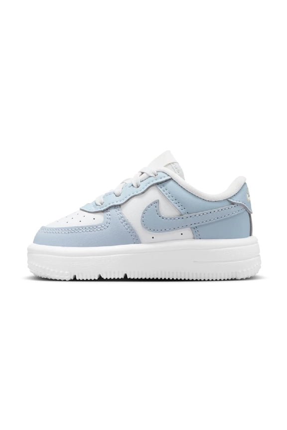 Toddler's Nike Force 1 Low Lace Platinum Tint/Aura-Alabaster (IF1674 014) - 10