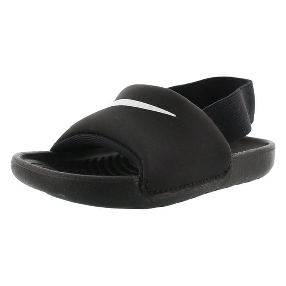 Nike Kawa Toddler Slide Sandals Color: Black White Size: 5 T