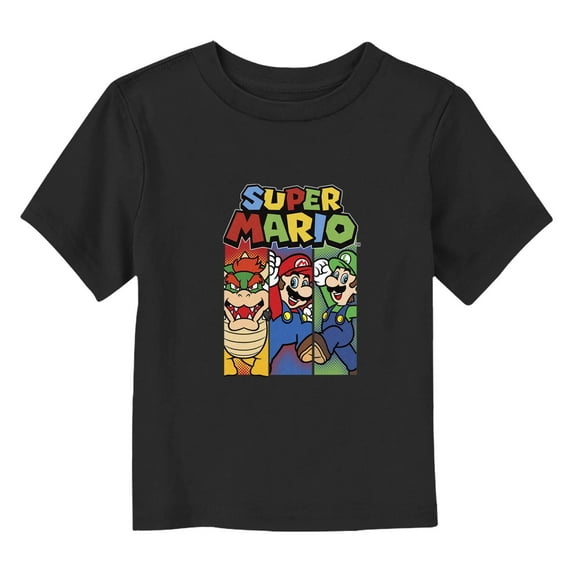 Toddler's Nintendo Colorful Trio Graphic T-Shirt