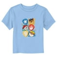 thumbnail image 1 of Toddler's PAW Patrol Character Portraits  Graphic Tee Light Blue 4T, 1 of 3