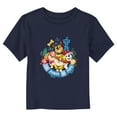 thumbnail image 1 of Toddler's PAW Patrol The Power of Pups Icons Graphic Tee Navy Blue 4T, 1 of 3