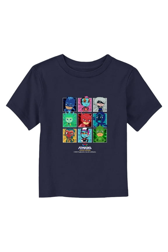 Toddler's PJ Masks Character Box Graphic T-Shirt