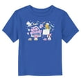 thumbnail image 1 of Toddler's Peppa Pig Spell School  Graphic Tee Royal Blue 2T, 1 of 3