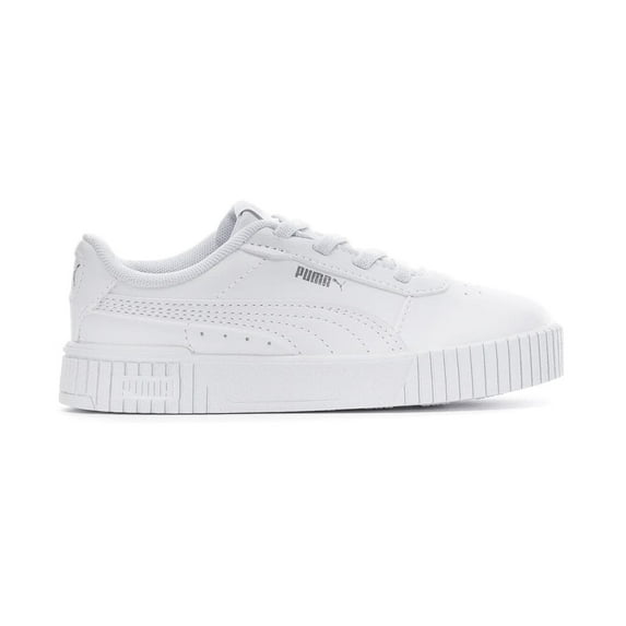 Toddler's Puma Carina 2.0 AC Inf Puma White/White/Silver (386187 02) - 9