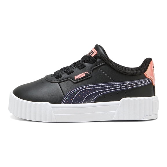 Toddler's Puma Carina 3.0 BlurryDreamsAC Puma Black-Lavender Alert (400610 02) - 5