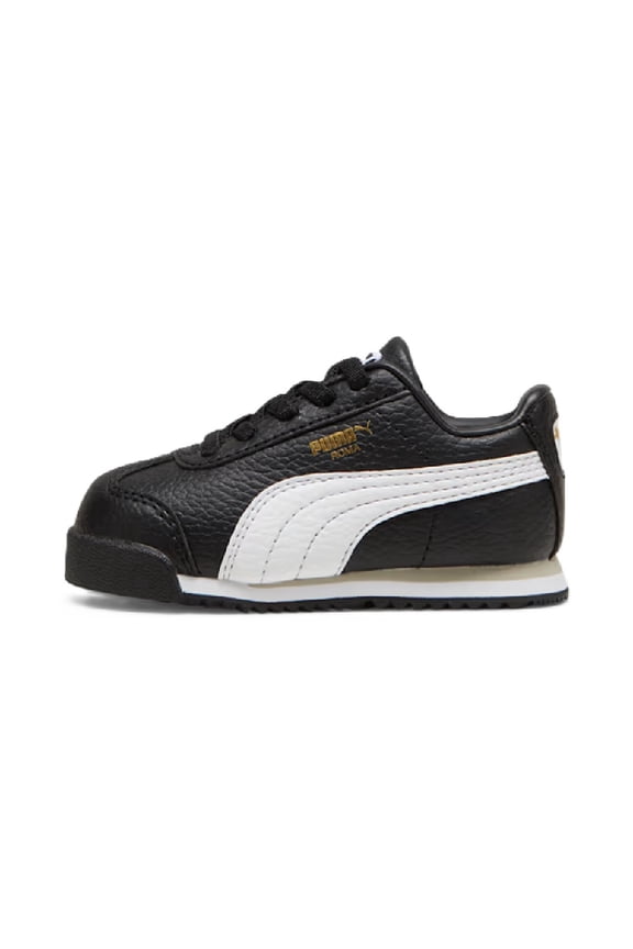 Toddler's Puma Roma 24 Standard AC Inf Puma Black-Puma White (399011 01) - 7