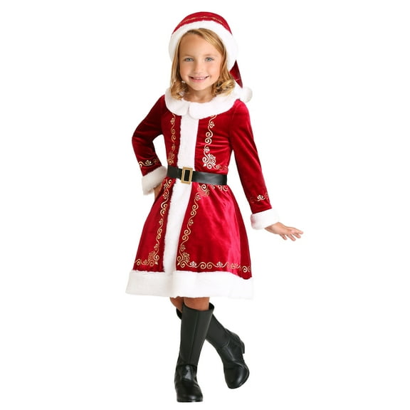 Toddler's Santa Dress Costume
