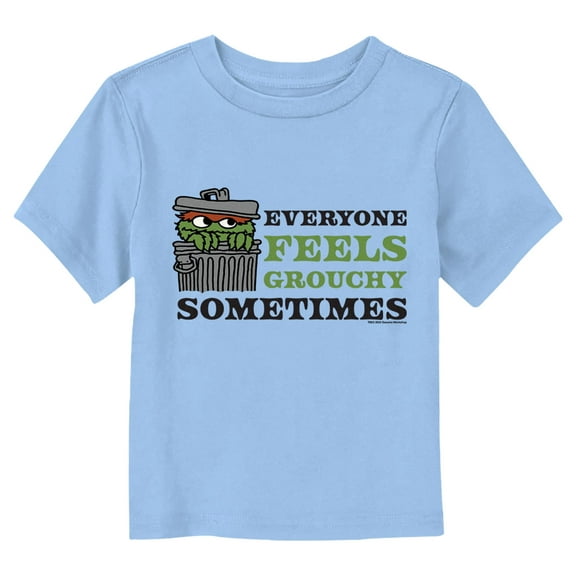 Toddler's Sesame Street Feeling Grouchy Sometimes  Graphic T-Shirt