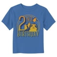 thumbnail image 1 of Toddler's Star Wars 2nd Porg Birthday  Graphic Tee Royal Blue 5T, 1 of 3