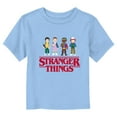 thumbnail image 1 of Netflix Toddler's Stranger Things Animated Group Lineup Graphic T-Shirt, 1 of 3