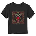 thumbnail image 1 of Netflix Toddler's Stranger Things Classic Hellfire Club Paisley Logo Graphic T-Shirt, 1 of 3