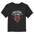 thumbnail image 1 of Netflix Toddler's Stranger Things Classic Hellfire Club White Logo Graphic T-Shirt, 1 of 3