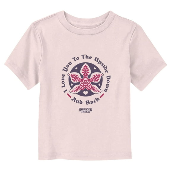 Netflix Toddler's Stranger Things Demogorgon Love You to the Upside Down Graphic T-Shirt