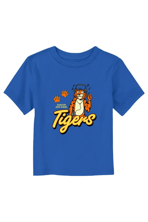 Netflix Toddler's Stranger Things Hawkins High School Tigers Graphic T-Shirt