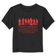 thumbnail image 1 of Netflix Toddler's Stranger Things Red Silhouettes Logo Graphic T-Shirt, 1 of 3