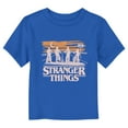 thumbnail image 1 of Netflix Toddler's Stranger Things Starry Bike Ride Sketch Logo Graphic T-Shirt, 1 of 3