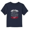thumbnail image 1 of Netflix Toddler's Stranger Things Upside Down Alphabet Lights Graphic T-Shirt, 1 of 3