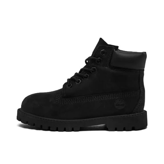Toddler's Timberland 6 In. Premium Boot Black Nubuck (TB112807 001) - 5.5