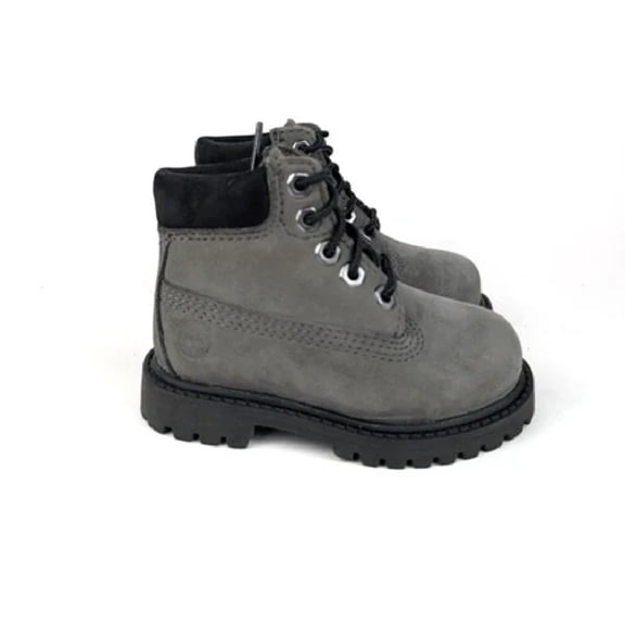 Toddler's Timberland 6 In. Premium Boot Grey Nubuck (TB0A64BW 033) - 4