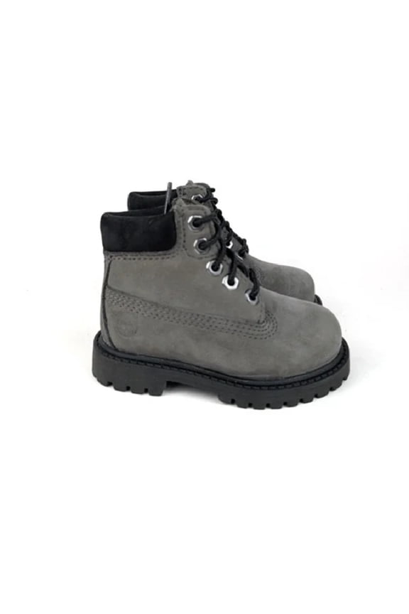 Toddler's Timberland 6 In. Premium Boot Grey Nubuck (TB0A64BW 033) - 8