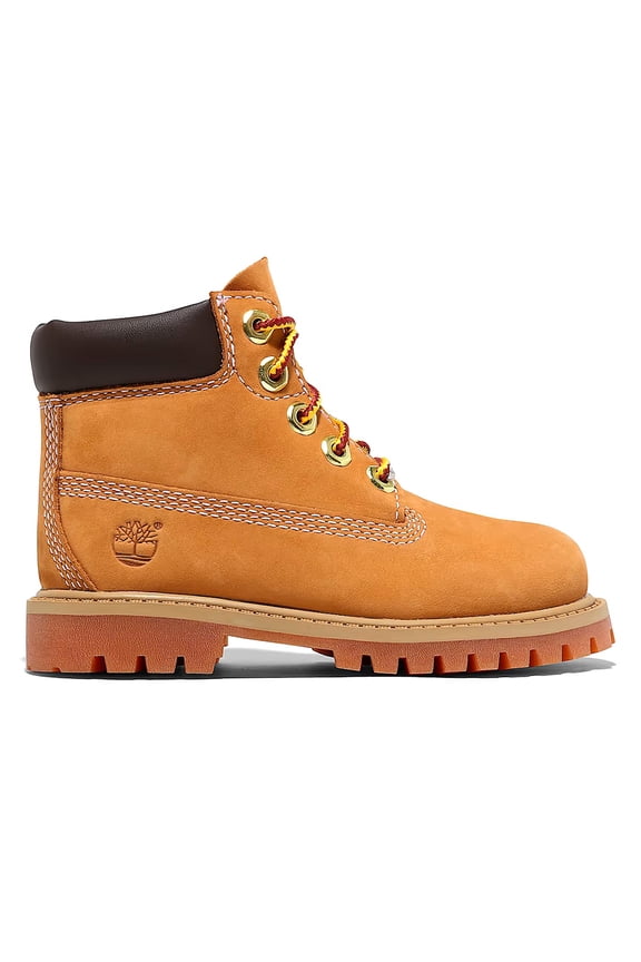 Toddler's Timberland 6 In. Premium Boot Wheat (TB112809 713) - 4.5