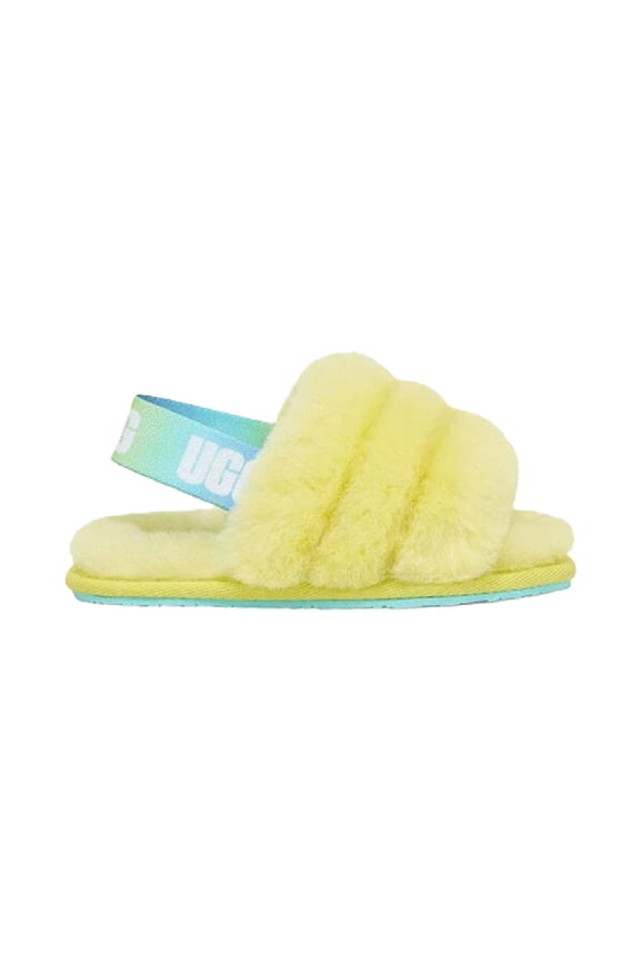 Toddler's UGG Fluff Yeah Slide Pollen Gradient (1120032T-PGRD) - 7