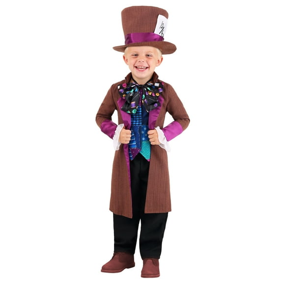 Toddler's Wacky Mad Hatter Costume
