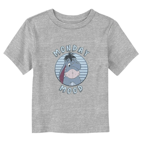 Toddler's Winnie the Pooh Eeyore Portrait Monday Mood Graphic Tee Athletic Heather 2T