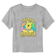 thumbnail image 1 of Toddler's Winnie the Pooh It's My Birthday Party Bear Graphic Tee Athletic Heather 4T, 1 of 3