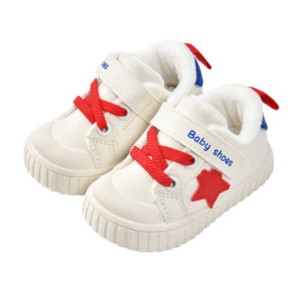 Toddler shoes, baby boy 0-1-3 years old, autumn and winter infant shoes, baby girl, soft-soled classmate, velvet, thickened cotton shoes