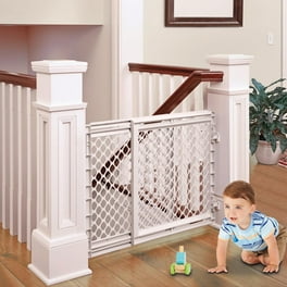 North States Ivory 31 in. H X 22-62 in. W Plastic Child Safety Gate North States Ivory 31 in. H X 22-62 in. W Plastic Child Safety Gate