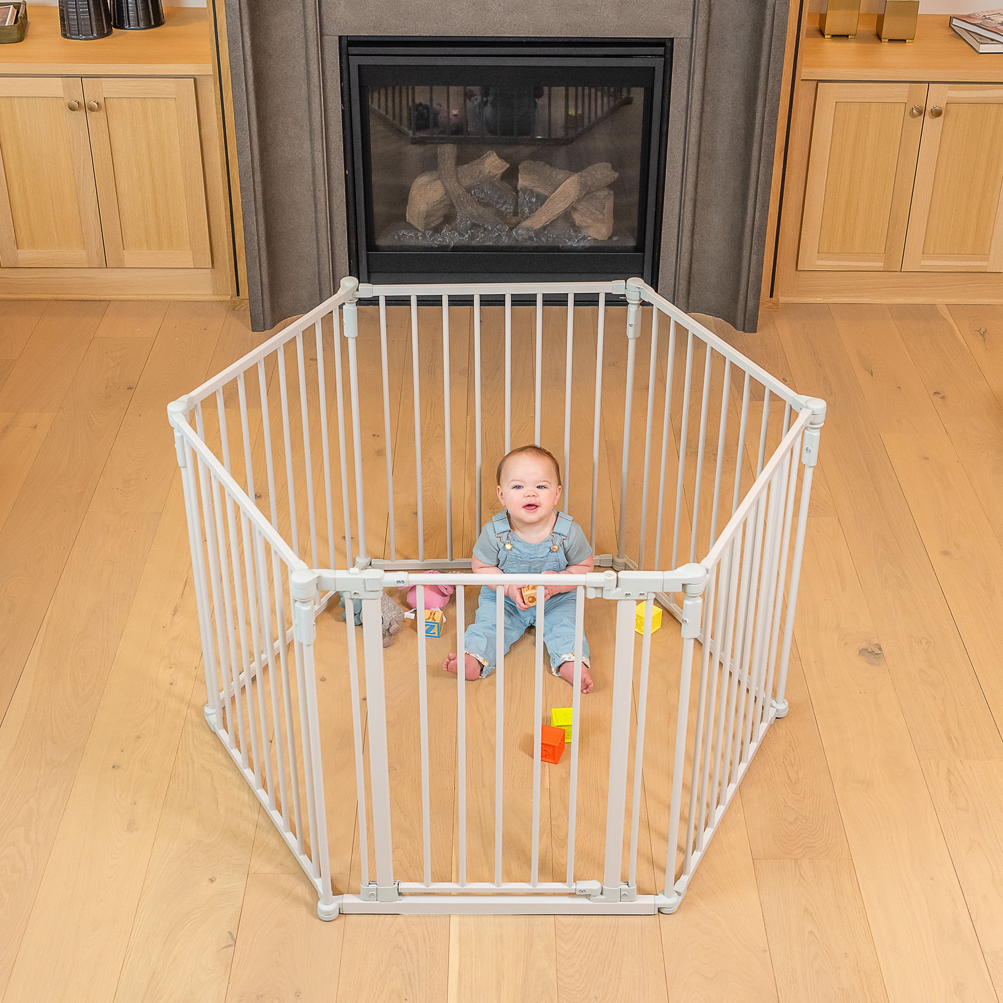 Toddleroo by North States 3-in-1 Superyard Baby Extra Wide Gate