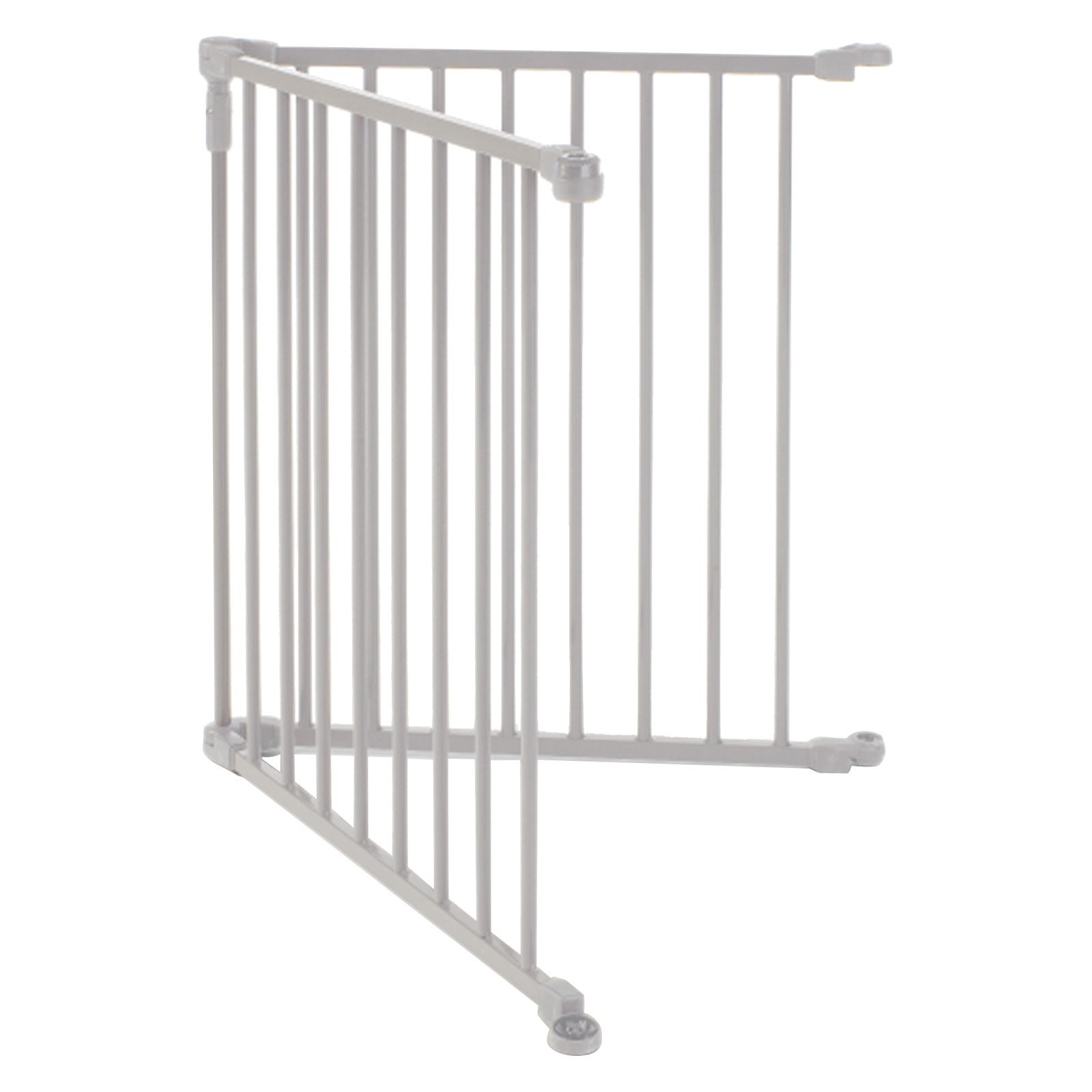 Toddleroo by North States 3-in-1 Superyard Baby Play Yard Two-Panel Extension, Taupe Metal - image 1 of 5