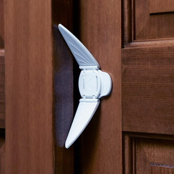 Toddleroo by North States Child Safety Window and Sliding Door Lock, White