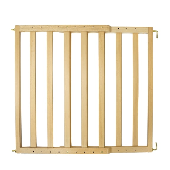 Toddleroo by North States LuxeCraft Wooden Baby Gate, Beechwood